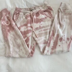 Pink Tie-Dye women’s sweatpants